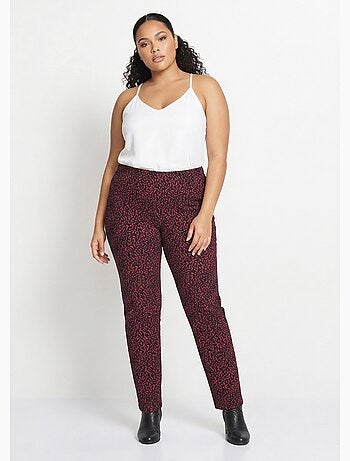 Leggings elásticos lisos o bicolores con cintura elástica - Afibel