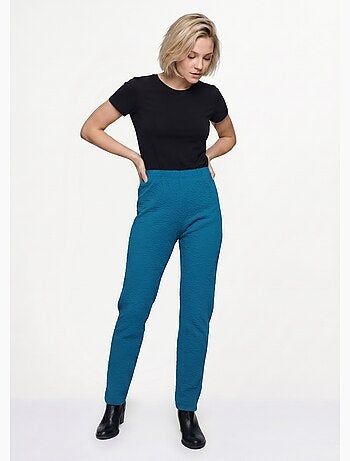 Leggings elásticos lisos o bicolores con cintura elástica - Afibel