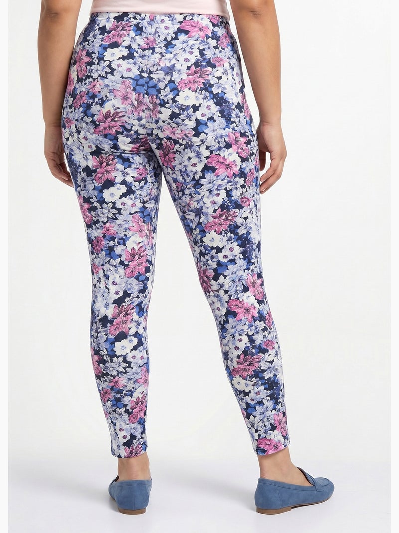 Leggings estampados con cinturilla elástica - Afibel Azul - Kiabi