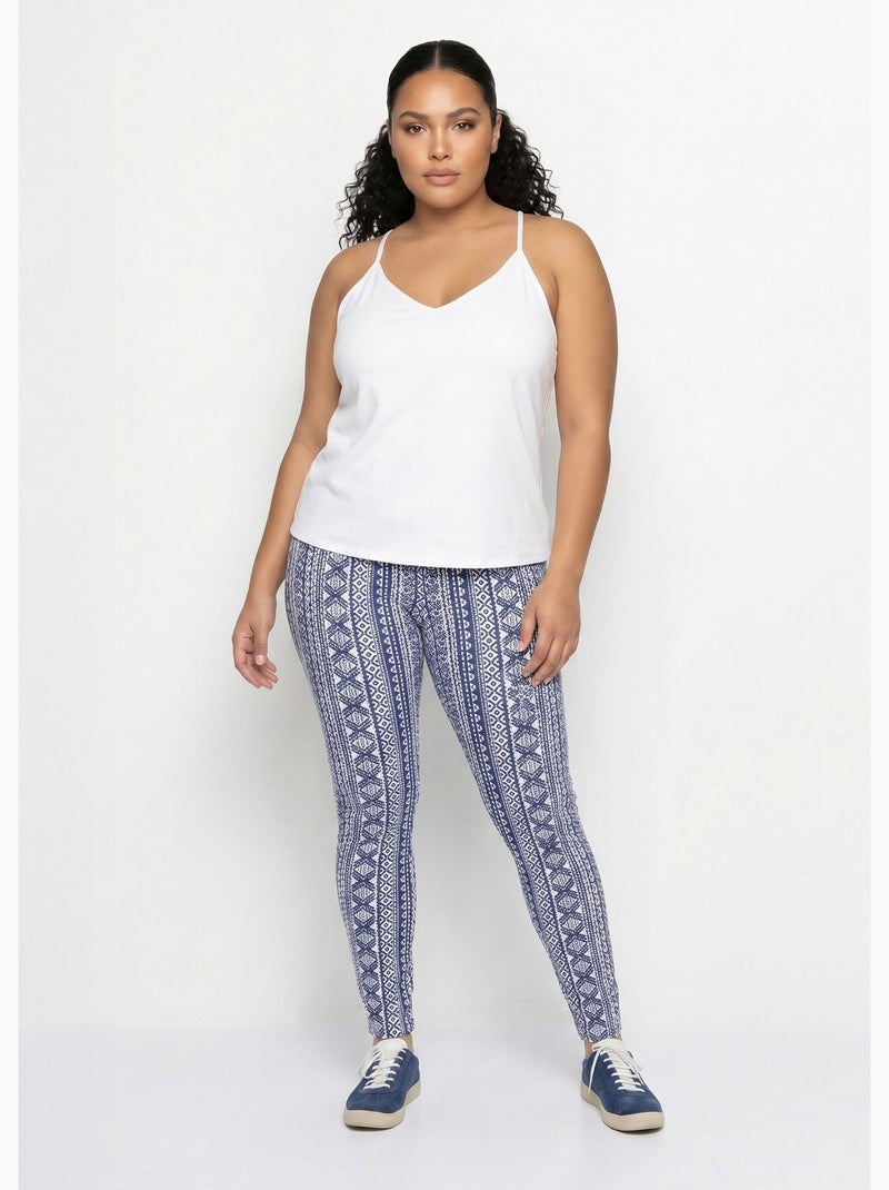 Leggings estampados con cinturilla elástica - Afibel Multicolor - Kiabi