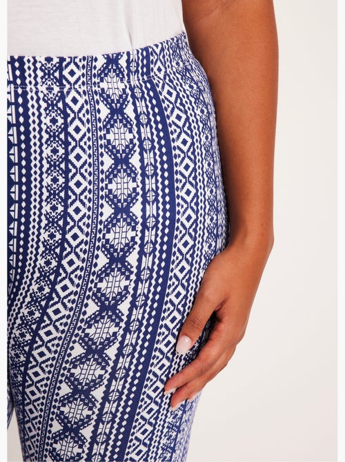 Leggings estampados con cinturilla elástica - Afibel - Kiabi