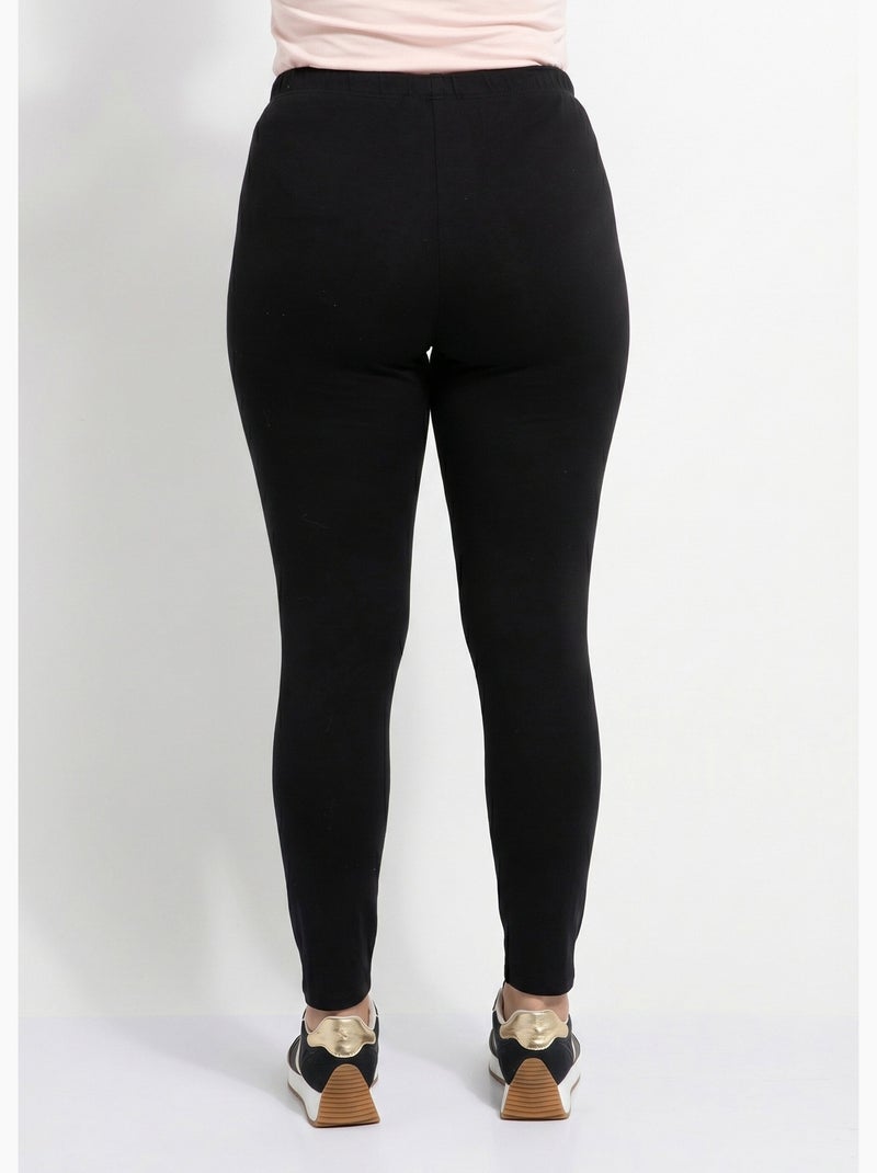 Leggings estampados con cinturilla elástica - Afibel Negro - Kiabi