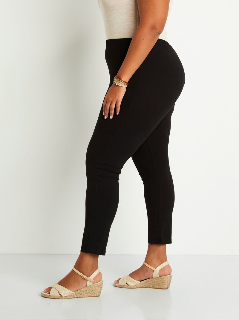 Leggings estampados con cinturilla elástica - Afibel Negro - Kiabi
