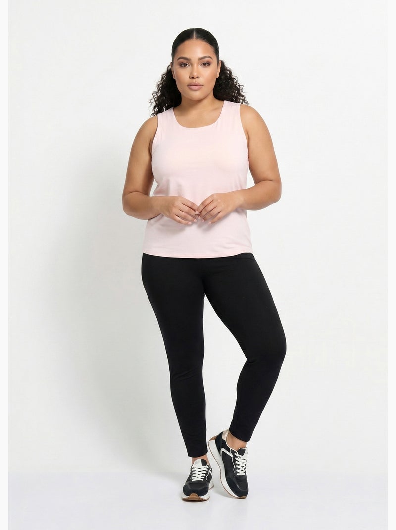 Leggings estampados con cinturilla elástica - Afibel Negro - Kiabi