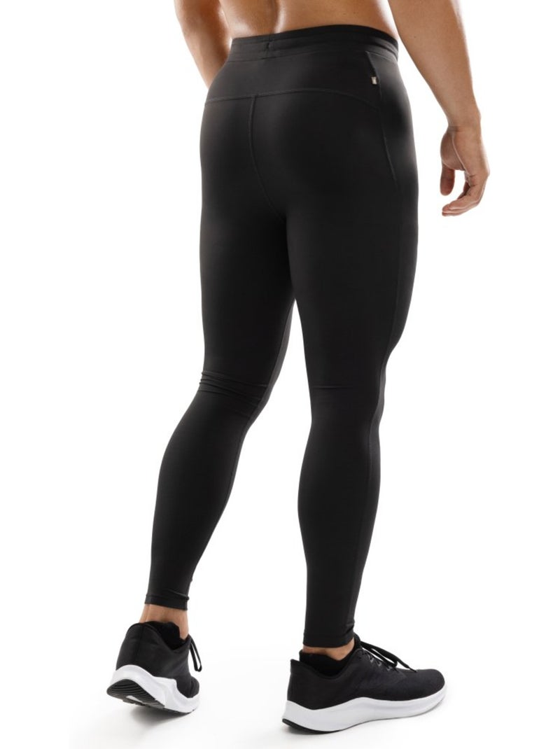 Leggings largos running hombre fitness hombre savage Negro - Kiabi