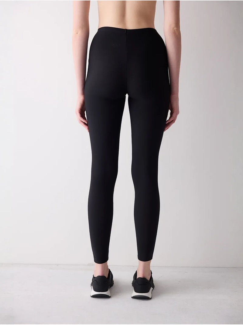 Leggings miracle slimmer de tiro alto penti Negro - Kiabi