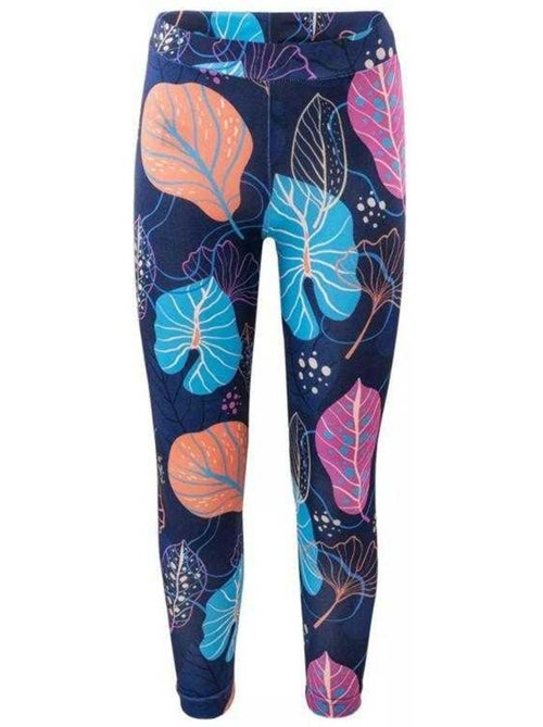Leggings pike diseño hojas niñas - bejo - Kiabi