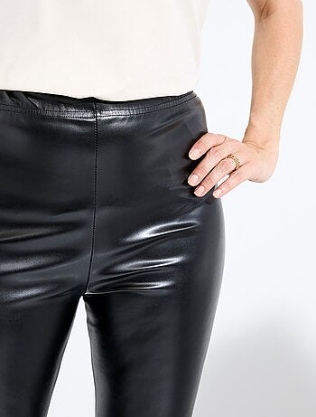 Leggings revestidos con cintura elástica - Afibel