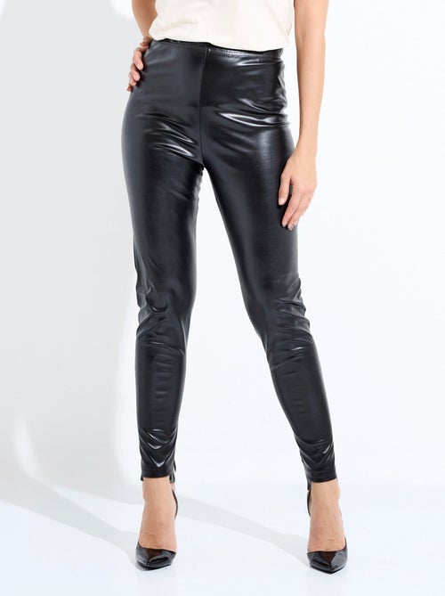 Leggings revestidos con cintura elástica - Afibel - Kiabi Leggings revestidos con cintura elástica - Afibel - Kiabi