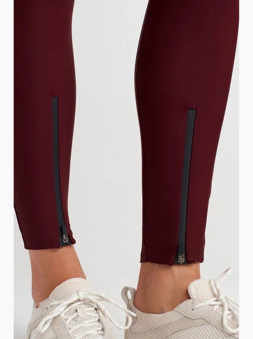 Leggings skinny de cintura alta con detalle de cremallera dilvin - Kiabi