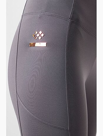 Leggings skinny de tiro alto con bolsillo tommy
