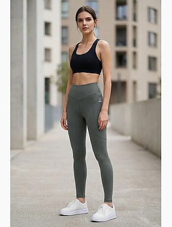 Leggings skinny de tiro alto tommy