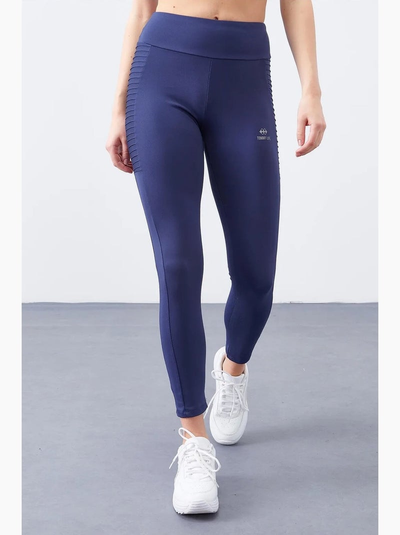 Leggings slim fit de cintura alta tommy Azul marino - Kiabi
