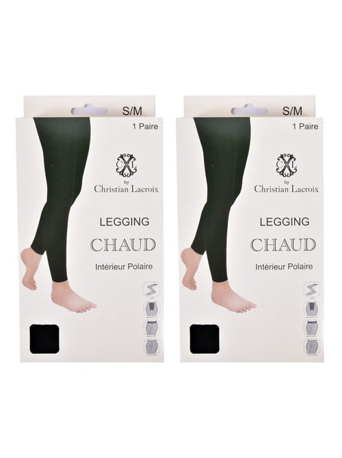 Leggings Térmicos CXL By CHRISTIAN LACROIX - Pack de 2 - Kiabi Leggings Térmicos CXL By CHRISTIAN LACROIX - Pack de 2 - Kiabi