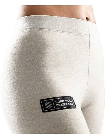 Leggings térmicos de lana para mujer esquí y nieve mujer srx loess