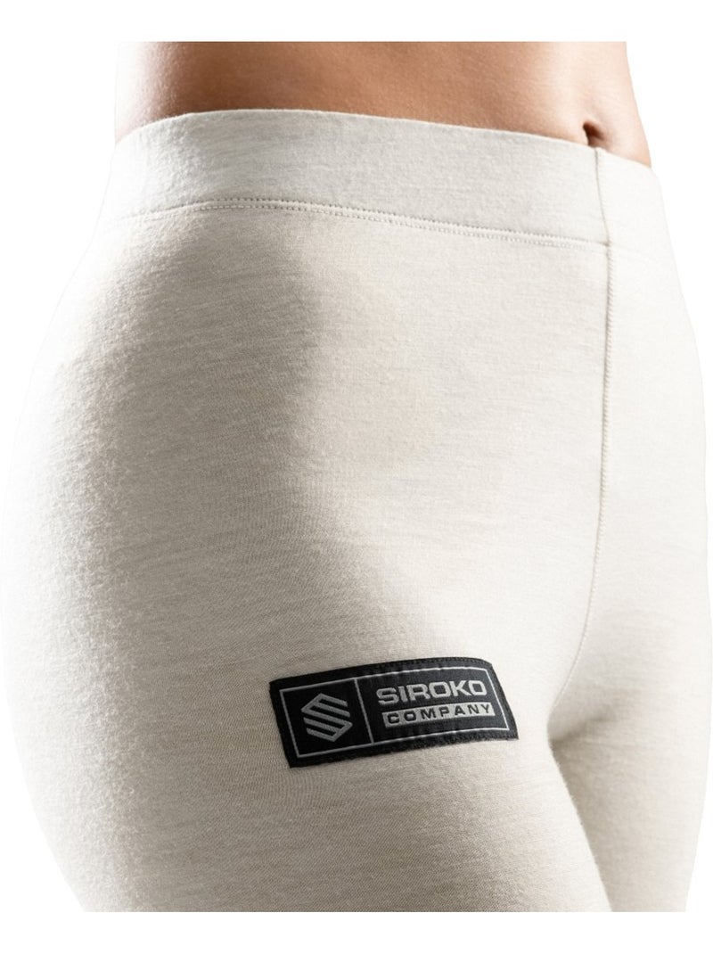 Leggings térmicos de lana para mujer esquí y nieve mujer srx loess Beige - Kiabi