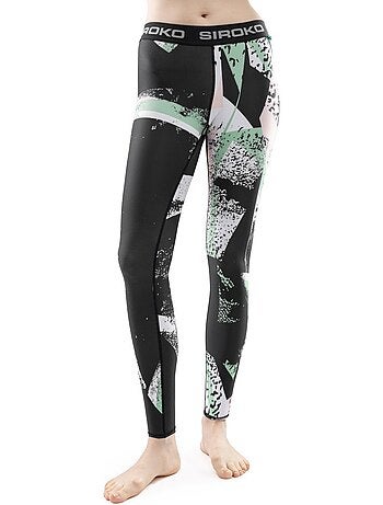 Leggings térmicos de mujer esquí y nieve mujer abstract