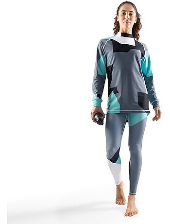 Leggings térmicos de mujer esquí y nieve mujer ether