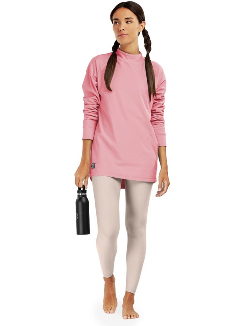 Leggings térmicos de mujer esquí y nieve mujer lotus Rosa - Kiabi