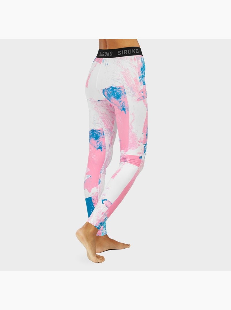 Leggings térmicos de mujer esquí y nieve mujer sakura Rosa - Kiabi