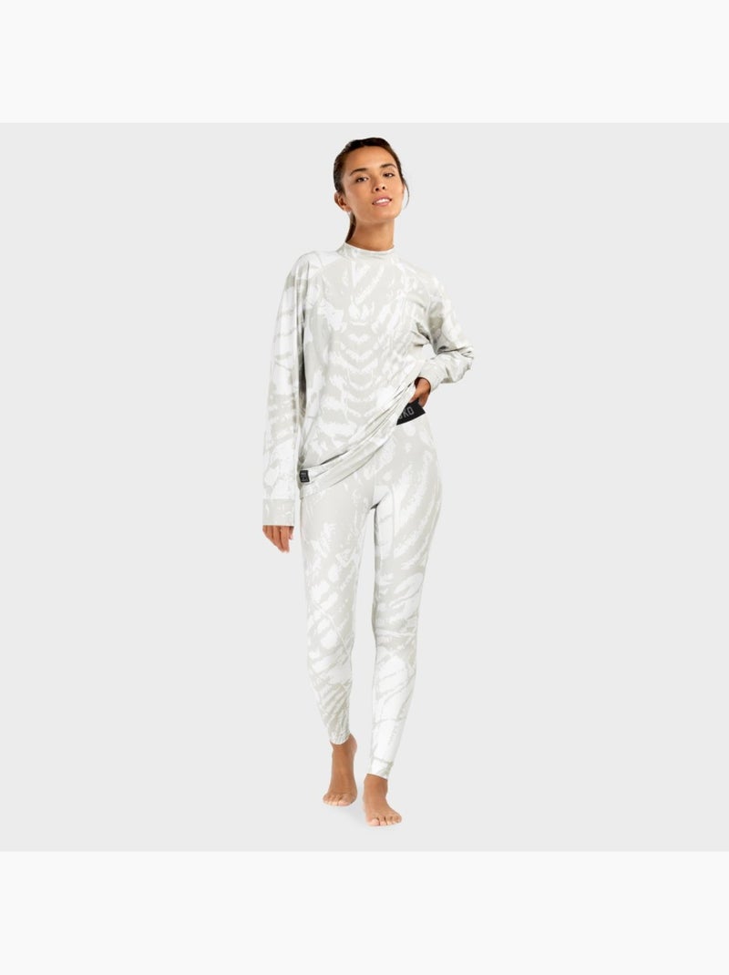 Leggings térmicos de mujer esquí y nieve mujer stellar Blanco - Kiabi