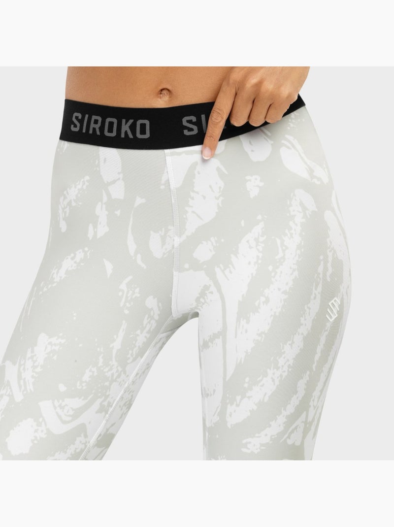Leggings térmicos de mujer esquí y nieve mujer stellar Blanco - Kiabi