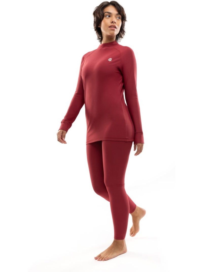 Leggings térmicos de mujer esquí y nieve mujer teine-w Marrón - Kiabi