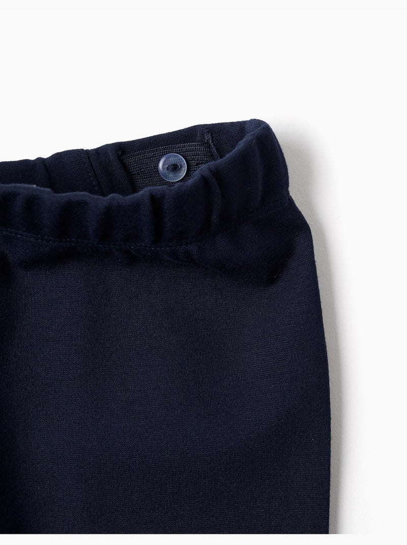 Leggins de campana de punto Roma Azul oscuro - Kiabi