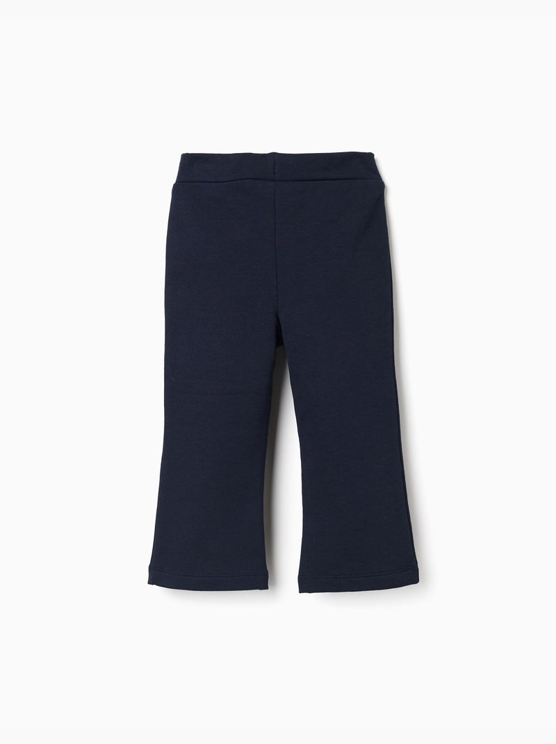 Leggins de campana perchados Azul oscuro - Kiabi