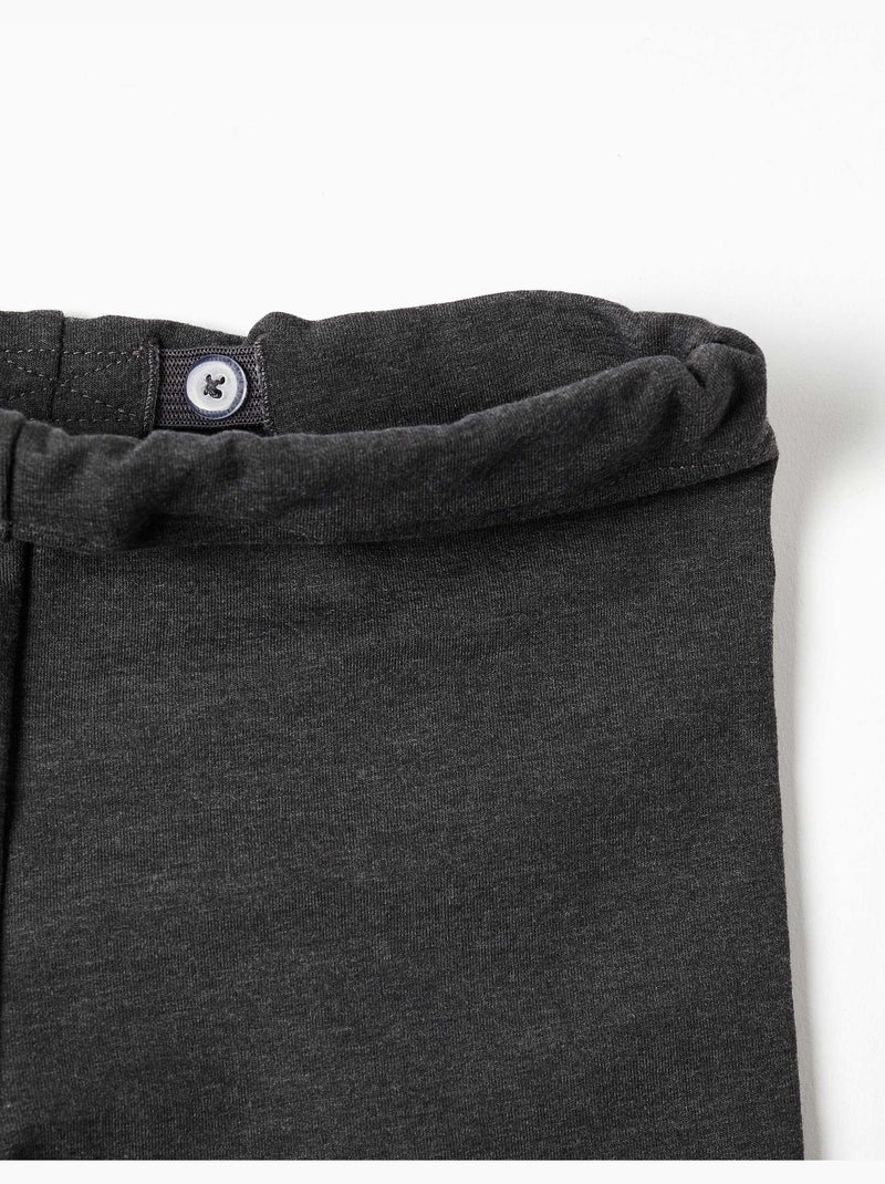 Leggins pitillo perchados Gris oscuro - Kiabi