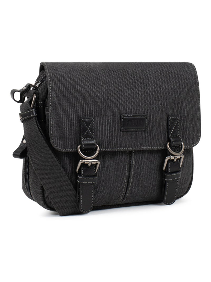 LEO - Bolso de reportero Negro - Kiabi