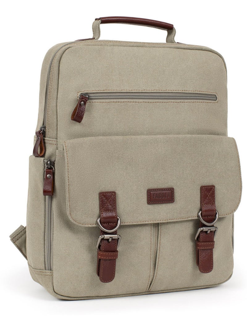 LEO - Mochila Gris medio - Kiabi