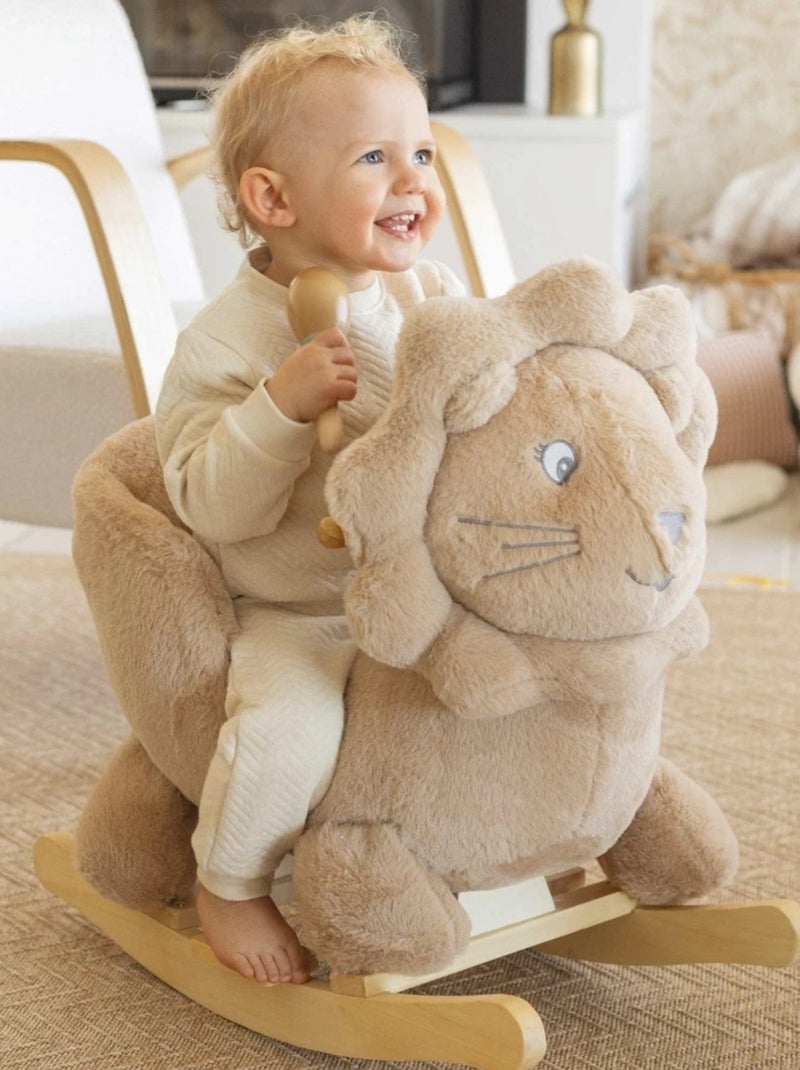 León balancín para bebé Beige - Kiabi