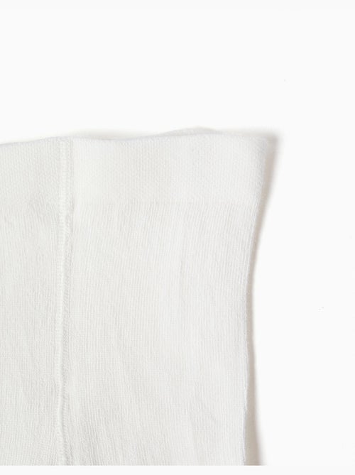 Leotardos acanalados con hilos de lurex - Kiabi