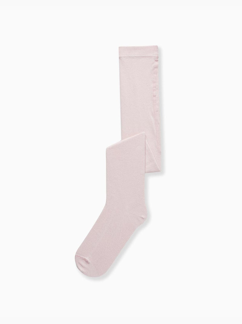 Leotardos de punto anti-bolitas Rosa claro - Kiabi