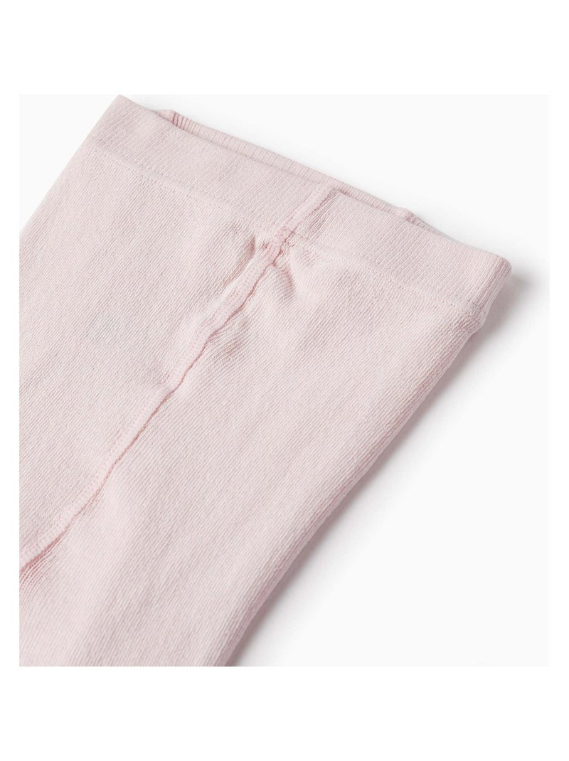 Leotardos de punto anti-bolitas Rosa claro - Kiabi