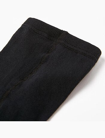 Leotardos de punto de canalé antipilling