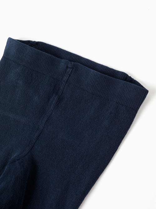 Leotardos de punto lisos anti-bolitas - Kiabi