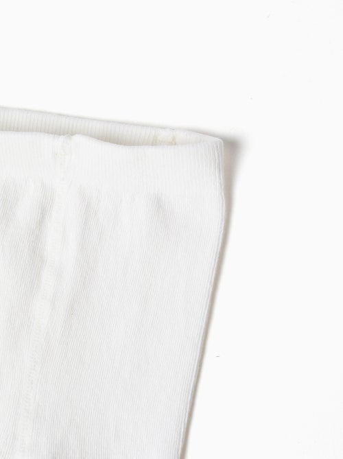 Leotardos de punto lisos anti-bolitas - Kiabi