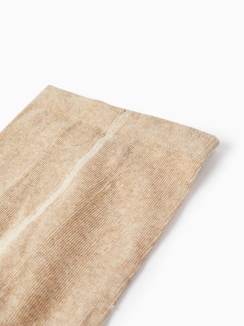 Leotardos flexibles Beige claro - Kiabi