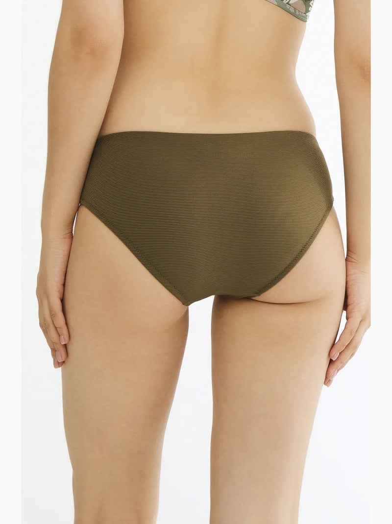 Lepa braguita bikini hipster penti Caqui - Kiabi