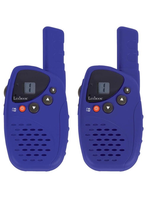 Lexibook walkie talkies recargables de 3 millas con base de carga - Kiabi
