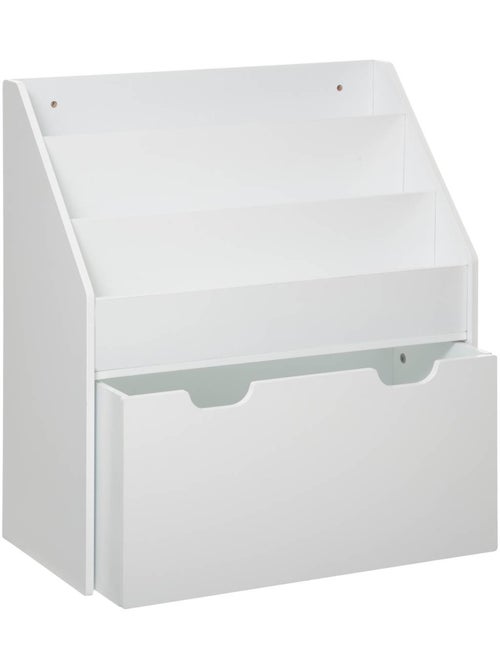 Librería infantil blanca con ruedas h70cm - Kiabi Librería infantil blanca con ruedas h70cm - Kiabi