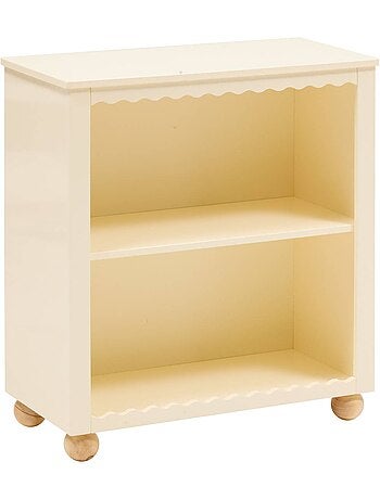 Librería infantil bouli 2 niveles beige 60x30x65 cm