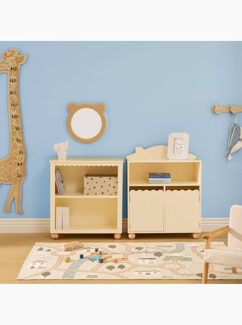 Librería infantil bouli 2 niveles beige 60x30x65 cm - Kiabi Librería infantil bouli 2 niveles beige 60x30x65 cm - Kiabi
