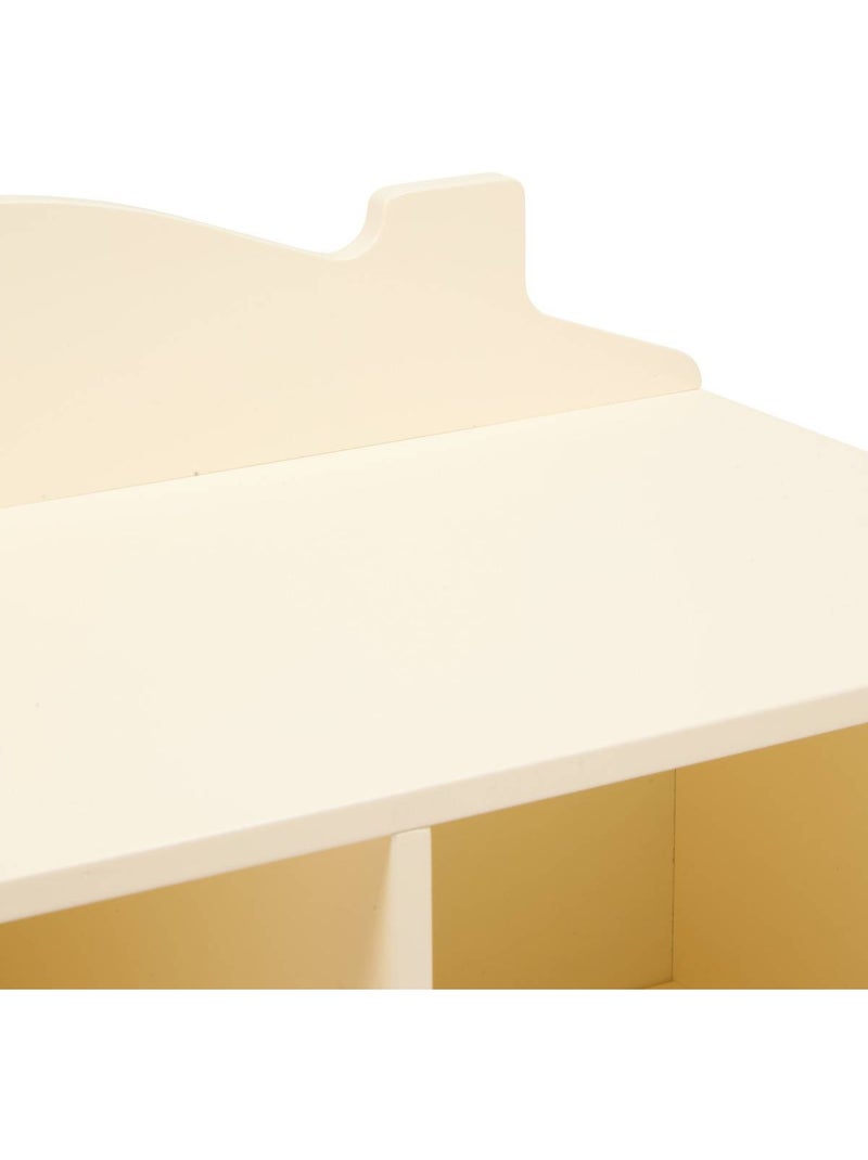 Librería infantil bouli 2 puertas 4 estuches beige 60x30x94,5 cm Beige - Kiabi