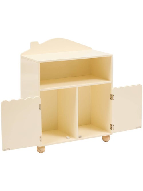 Librería infantil bouli 2 puertas beige 60x30x75,5 cm - Kiabi Librería infantil bouli 2 puertas beige 60x30x75,5 cm - Kiabi