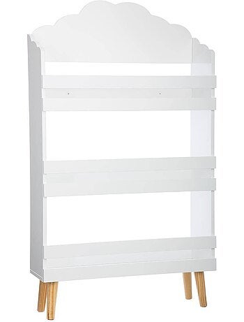 Librería infantil douceur nube blanca h100cm