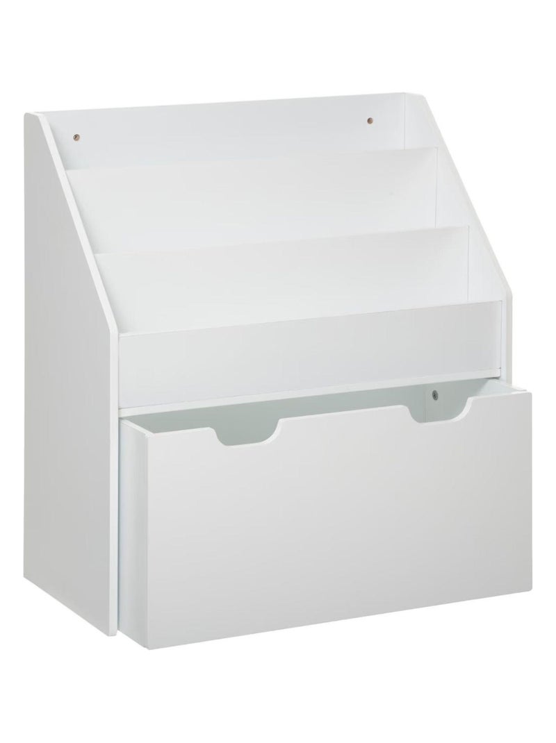 Librería infantil Montessori con almacenaje Blanco - Kiabi