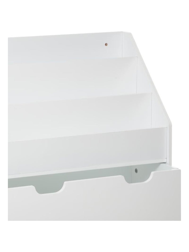 Librería infantil Montessori con almacenaje Blanco - Kiabi